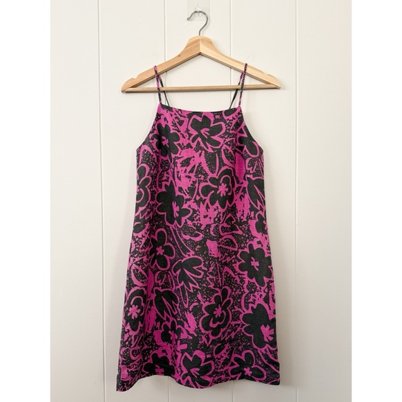 Back Beat Co. | Linen Apron Mini Dress - Picture 16 of 16